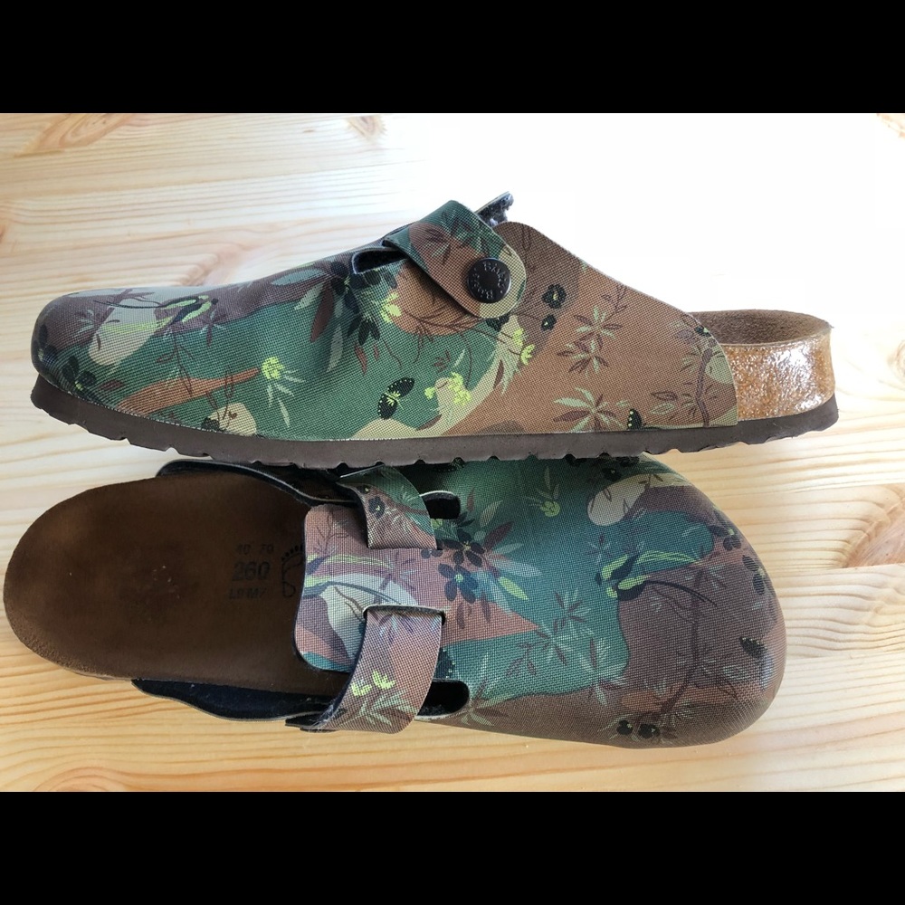 ♻️ Birkenstock unisex Camo Clogs Size 9 New